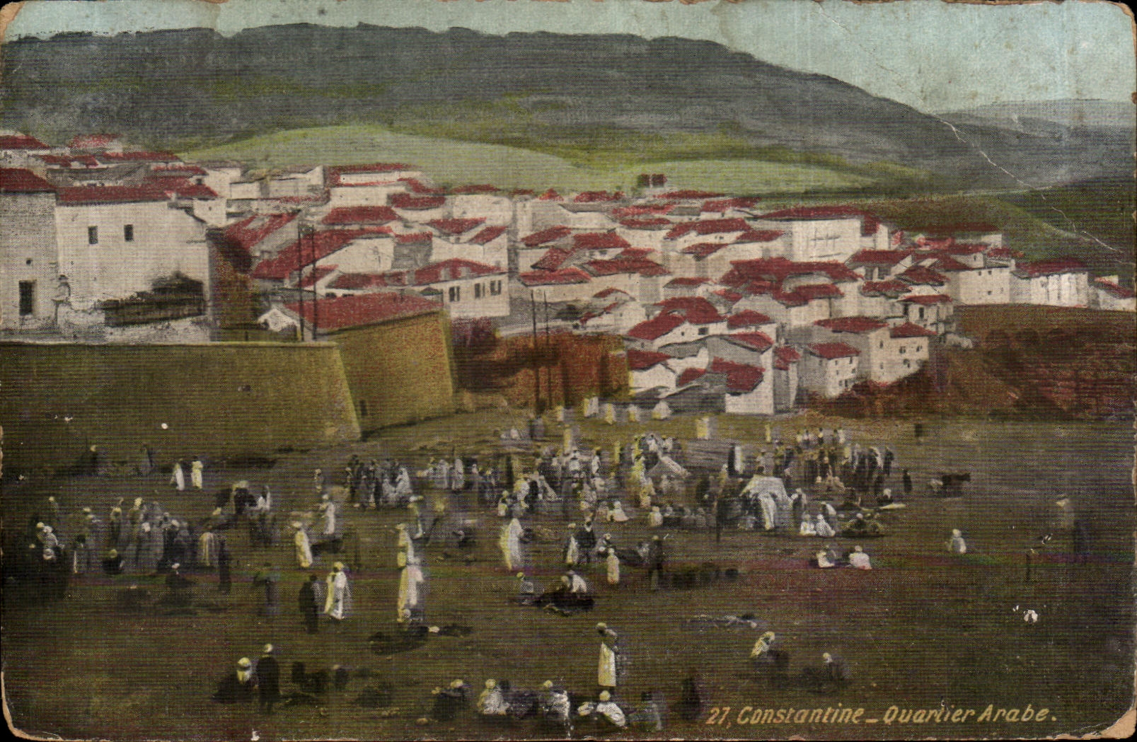 CPA Constantine Quartier arabe