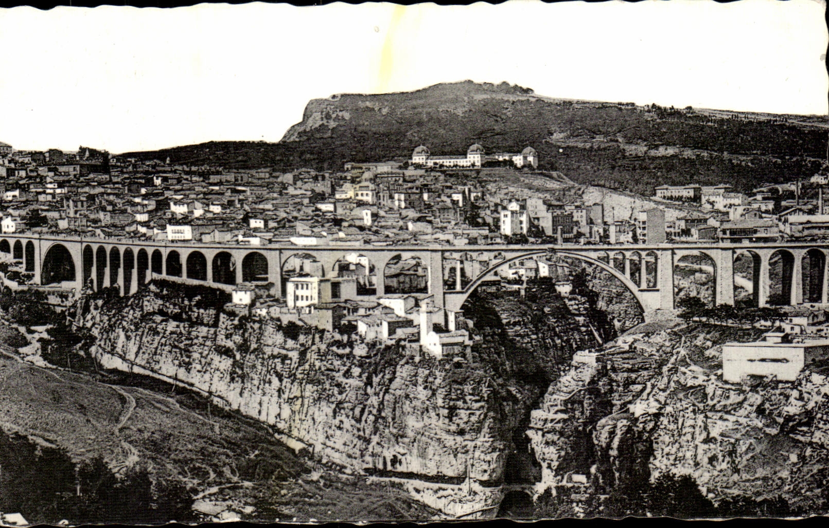 CPA Constantine Vue generale Pont Sidi Rached