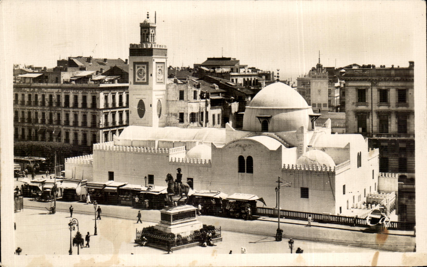 CPA Argel la mezquita de Djames