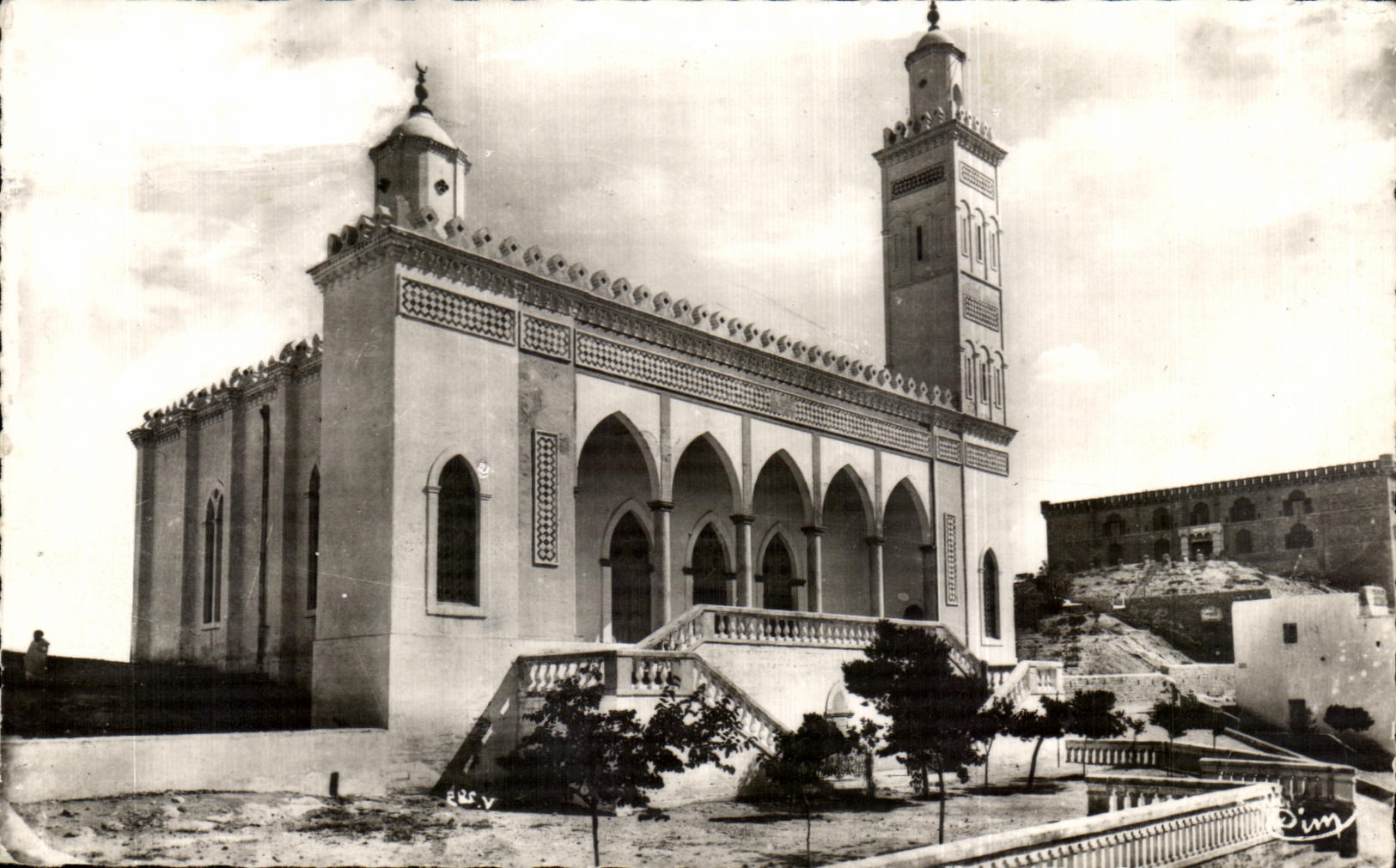 CPA Laghouat La Mosquee Hopital militaire