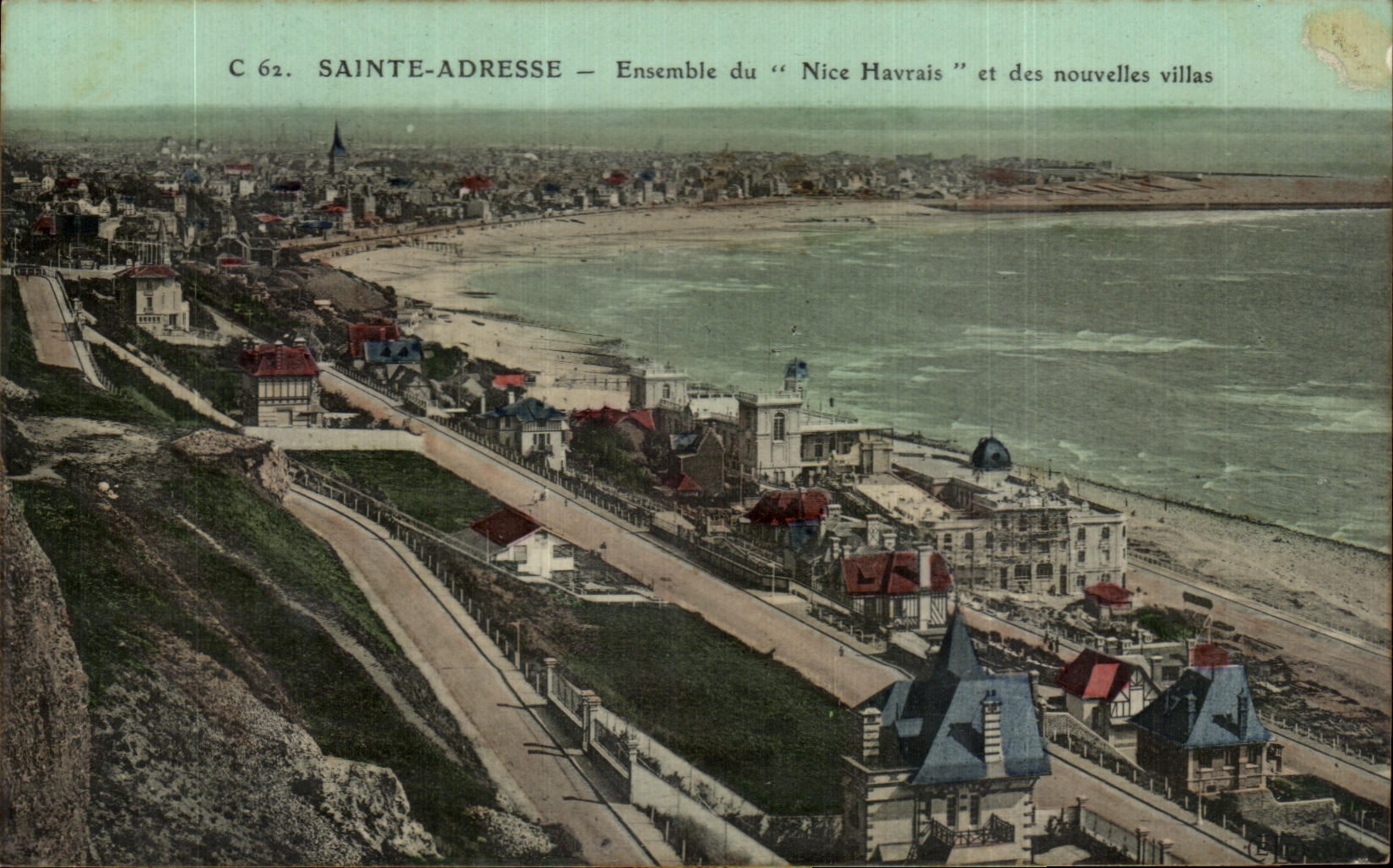 CPA Sainte Address Together of Nice Havrais and the new villas