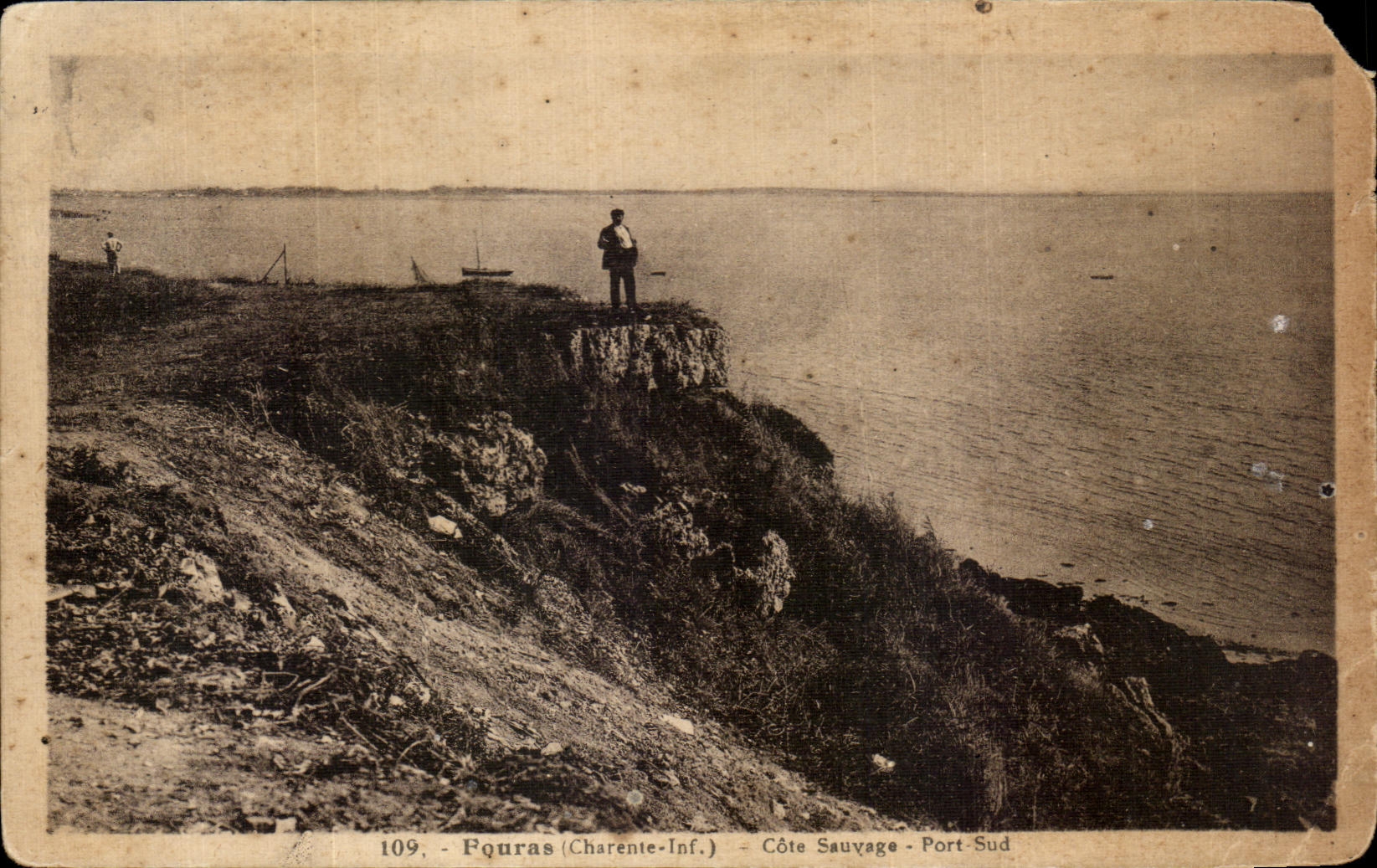 CPA Foras Cote Sauvage Port Sud