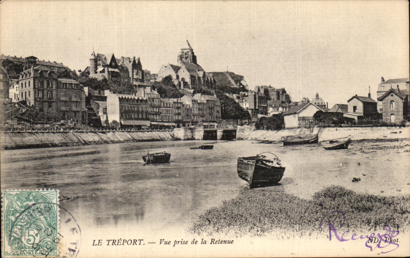 CPA Treport Seen from of Reserve