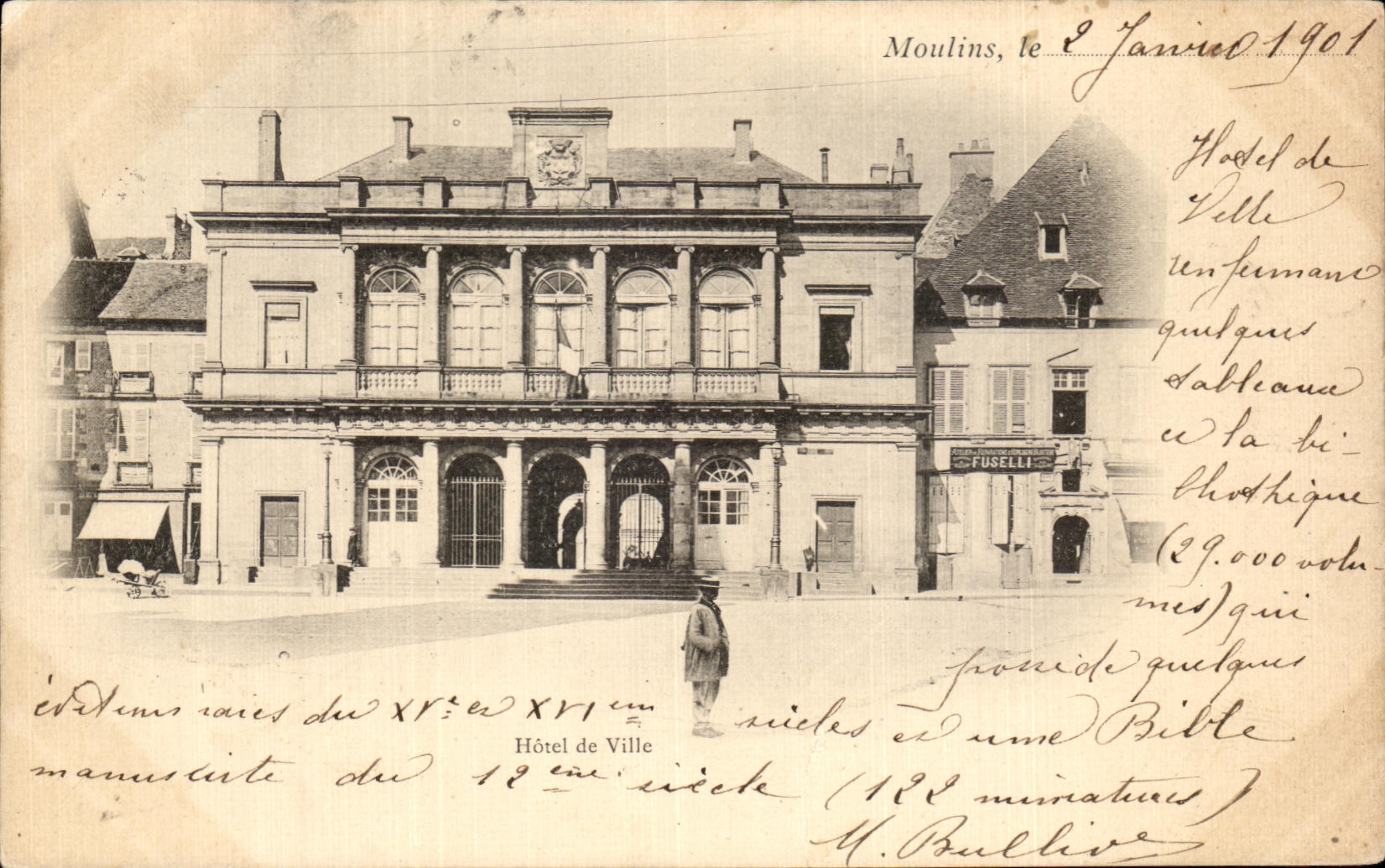 CPA Moulins Town hall