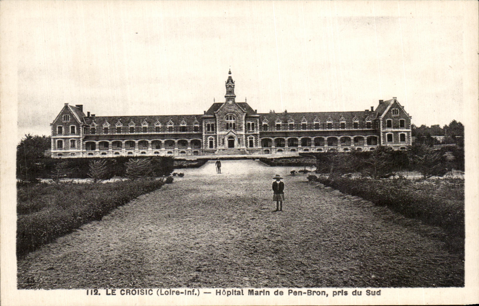 CPA Croisic (the Loire Inf) Marine Hospital of PEN Southern Bron