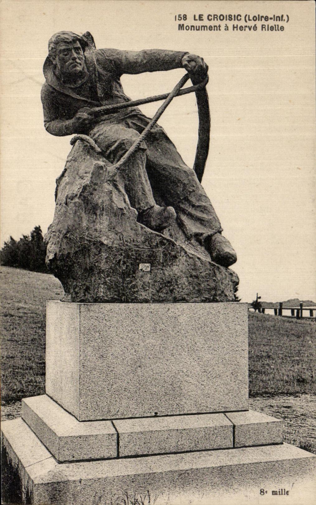 El monumento de CPA Croisic (el Loire inf) tiene Herve Rielle