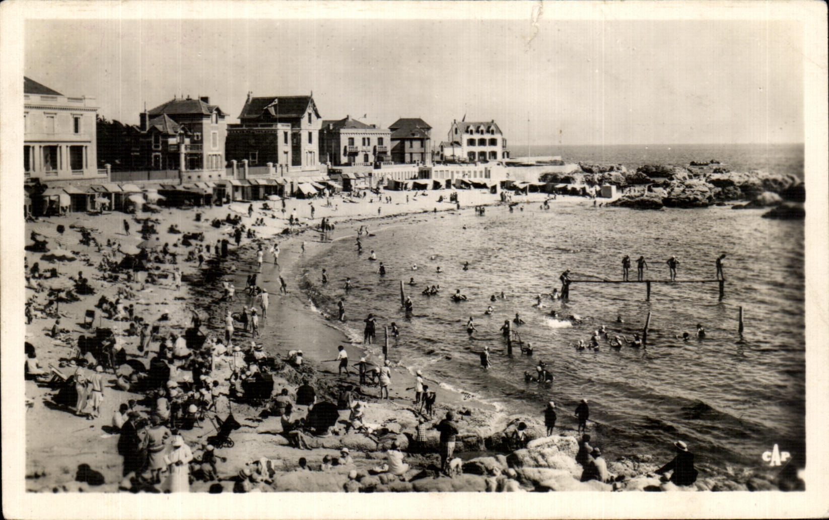 CPA Croisic the Beach Port flax