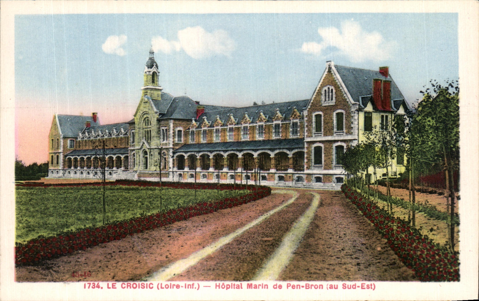 CPA Croisic (the Loire Inf) Marine Hospital of PEN Bron sanatorium