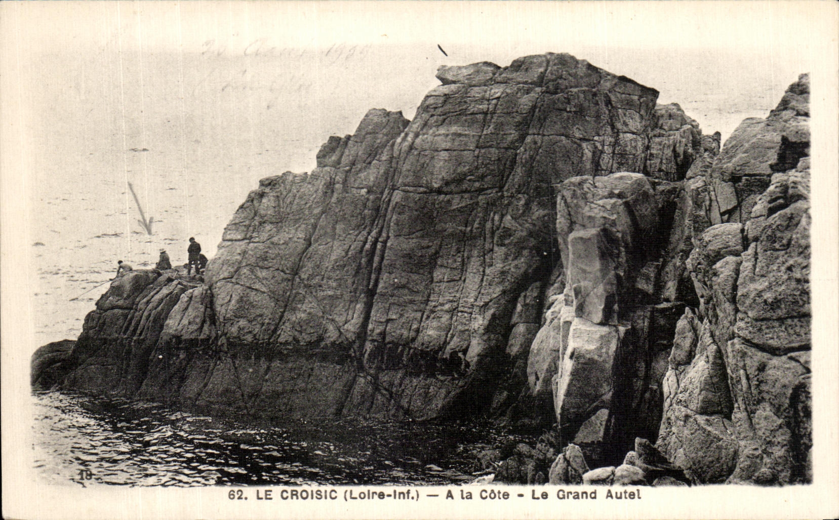 CPA Croisic (the Loire inf) With the Dimension the Large Furnace bridge