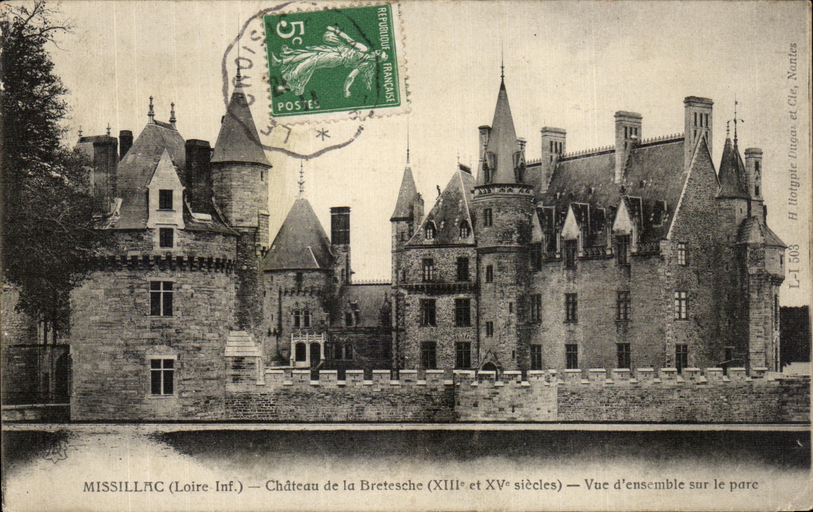 CPA Missillac (Loire inf) Chateau de la Bretesche