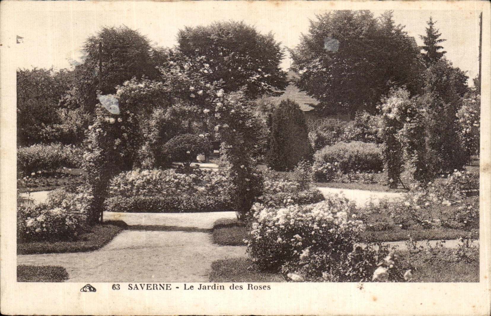 CPA Saverne Le Jardin des Roses
