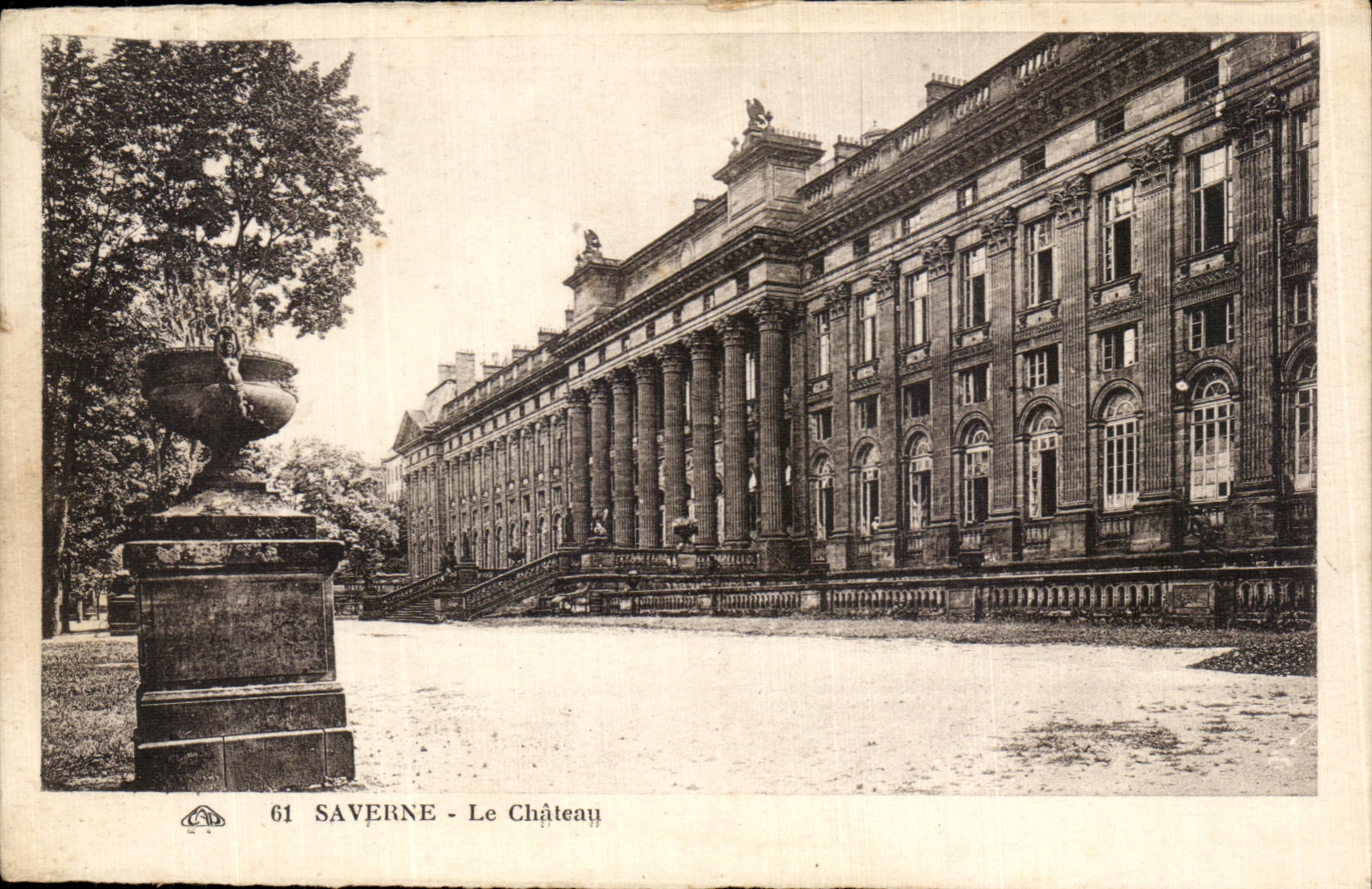 CPA Saverne Le Chateau