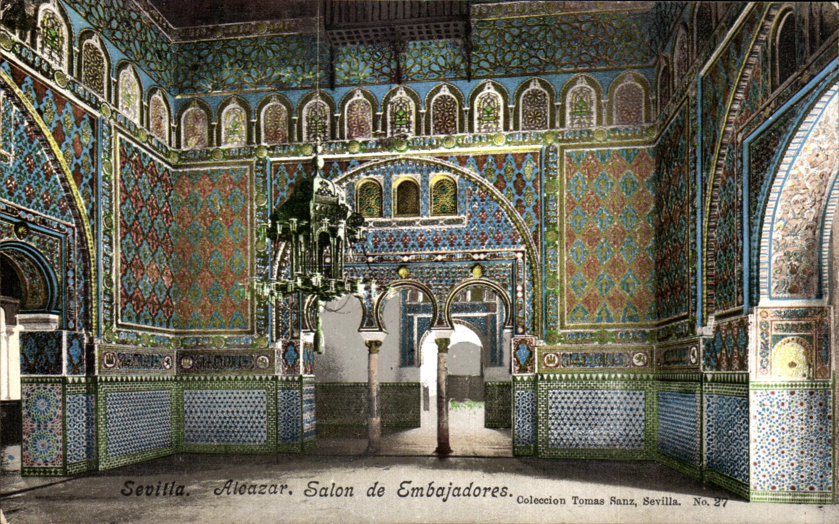 CPA Sevilla Alcazar Living room of Embajadores