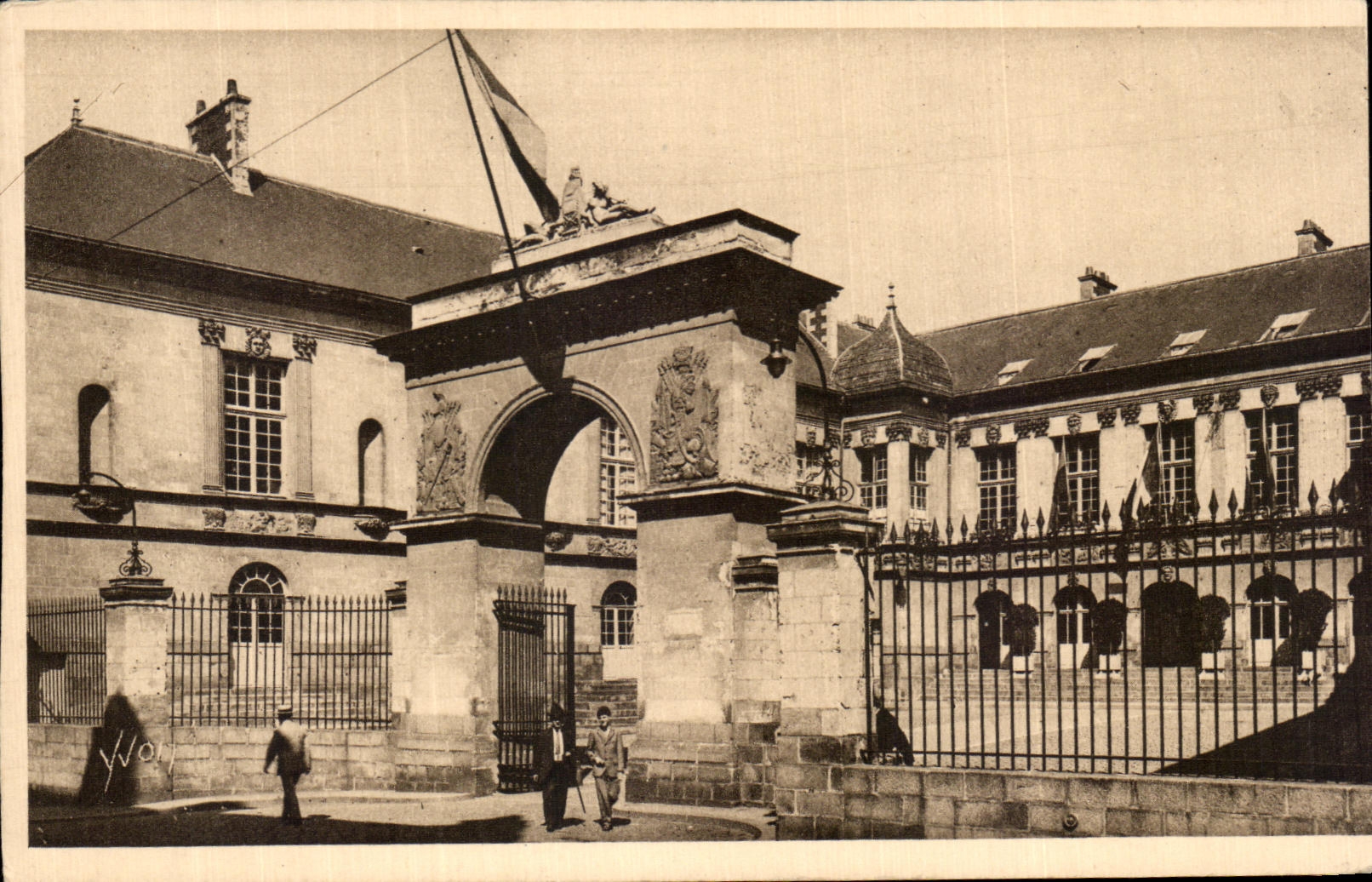 CPA Nantes (the Loire Lower) Town hall