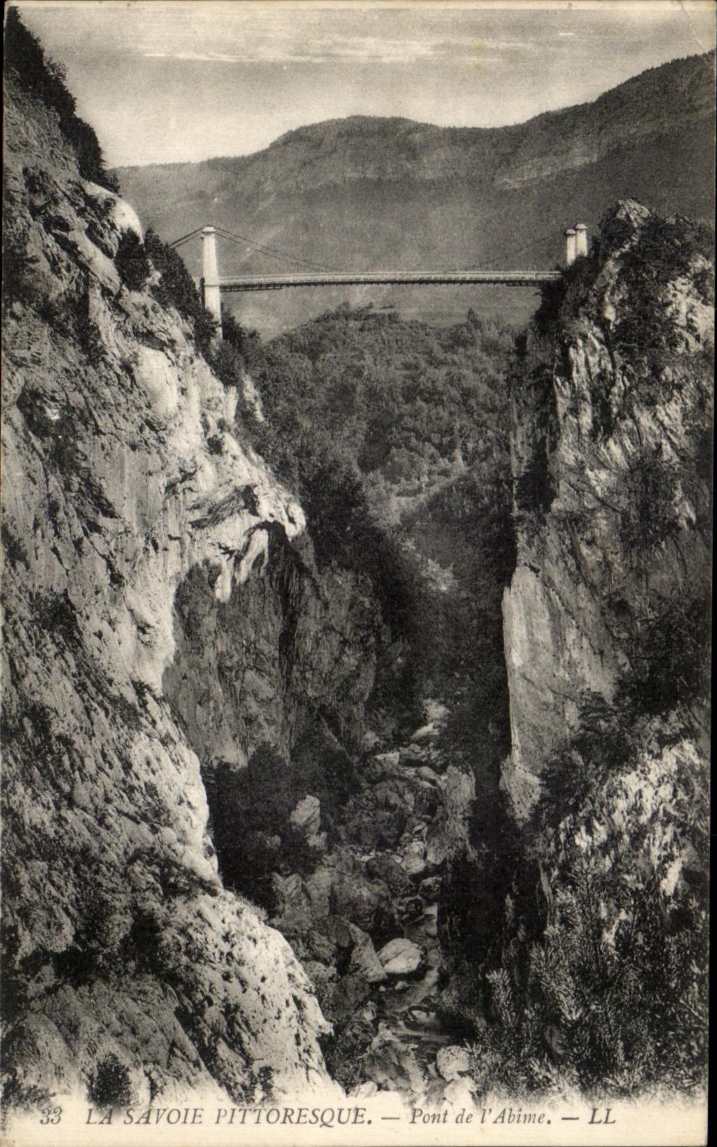 CPA Savoy Pittoresque Bridge of I Damages