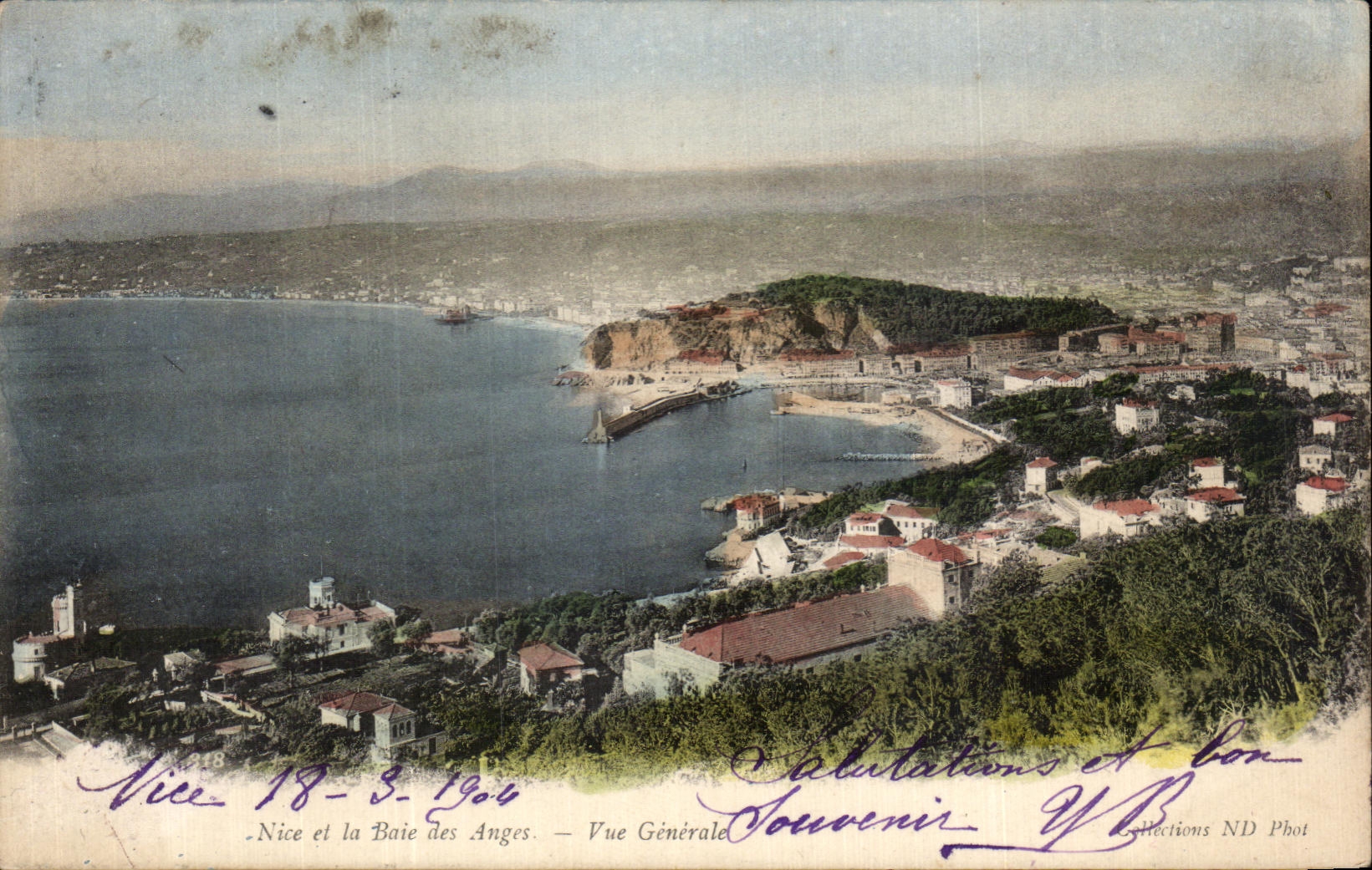 CPA Nice and the bay of the Angels View