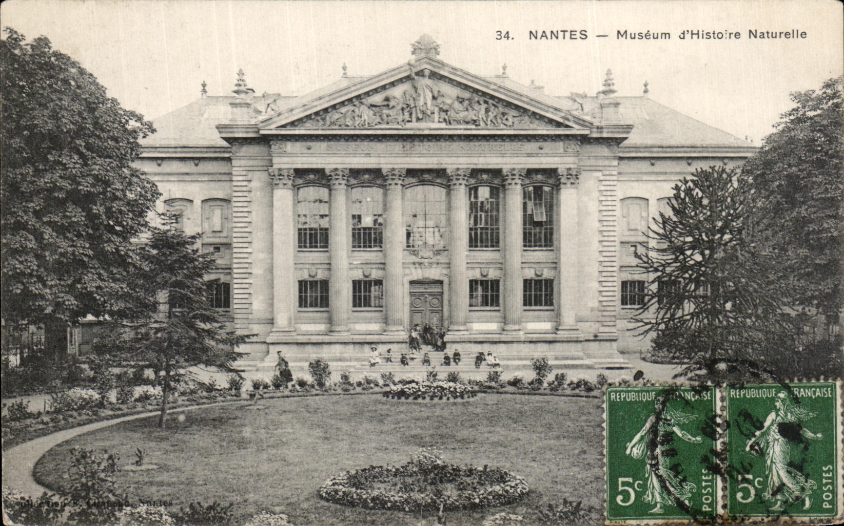 CPA Natural Nantes Museum Histore