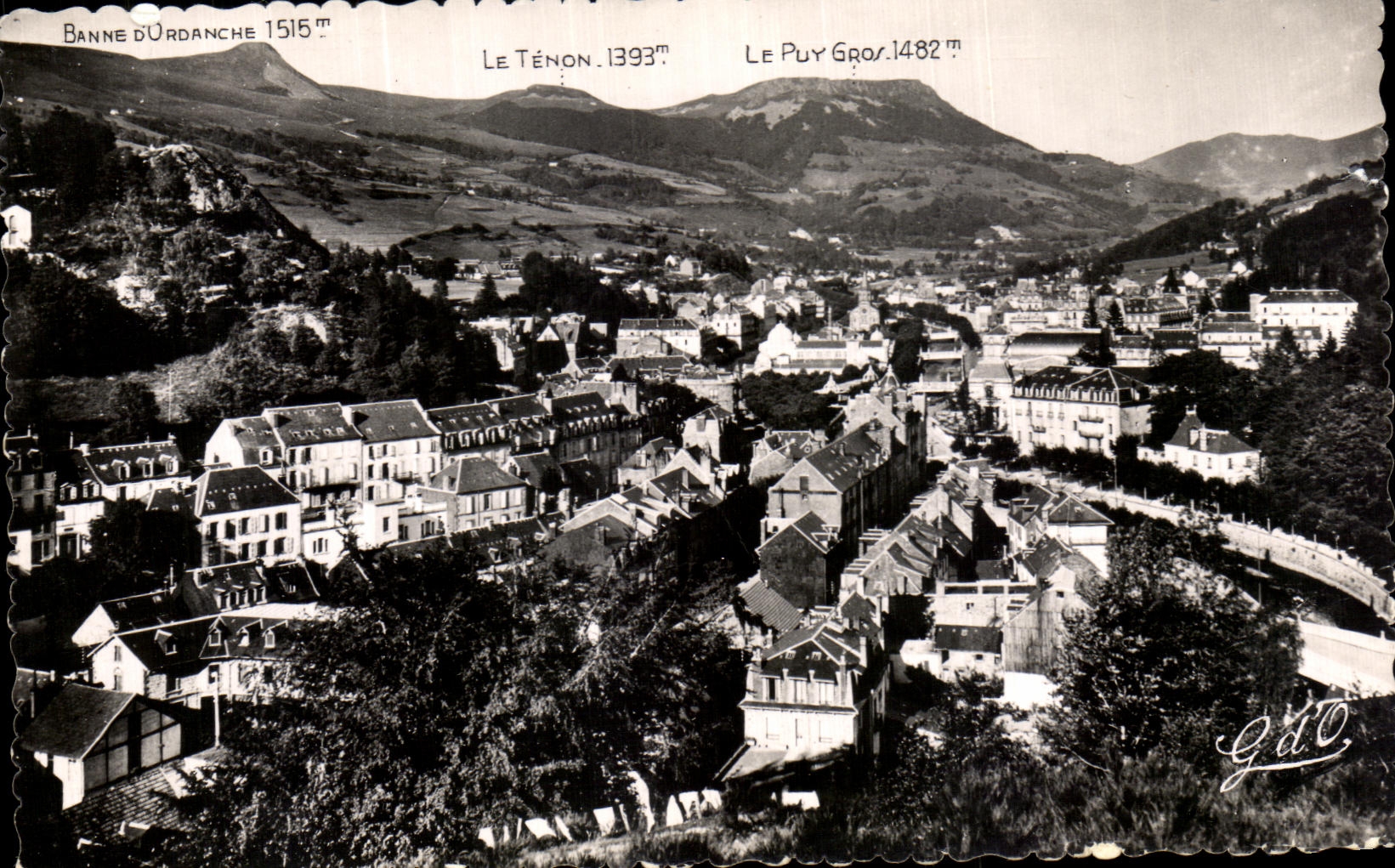 CPA L Auvergne La Bourboule Vue generale Ouest