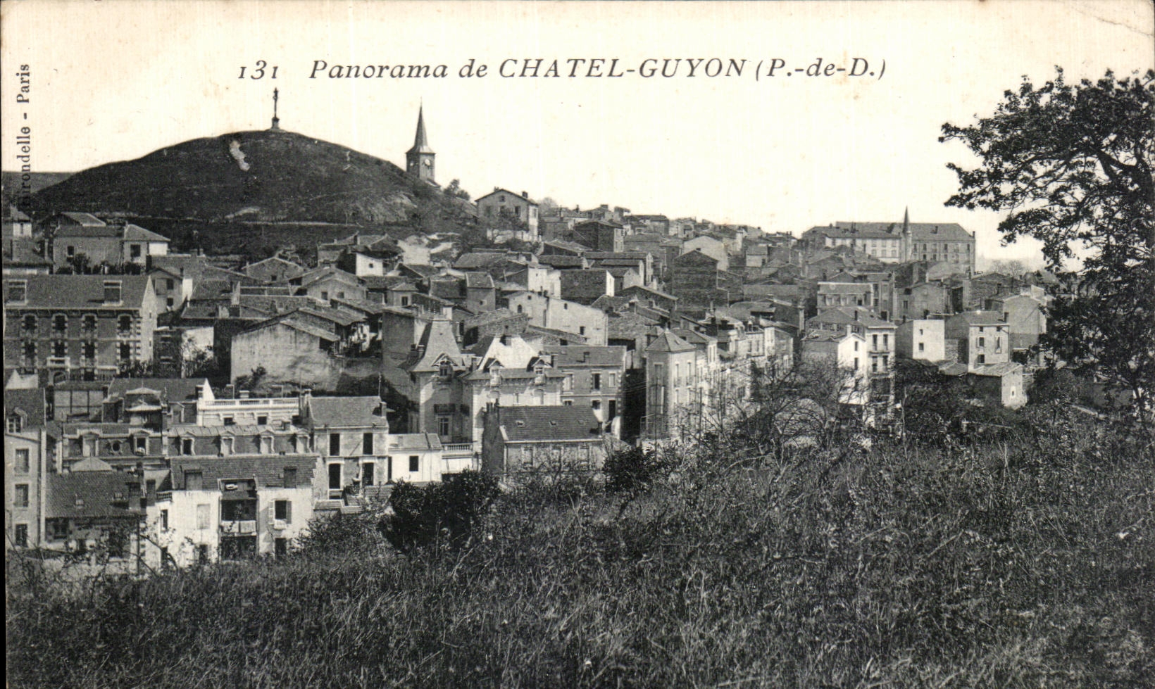 Panorama de CPA de Chatel Guyon
