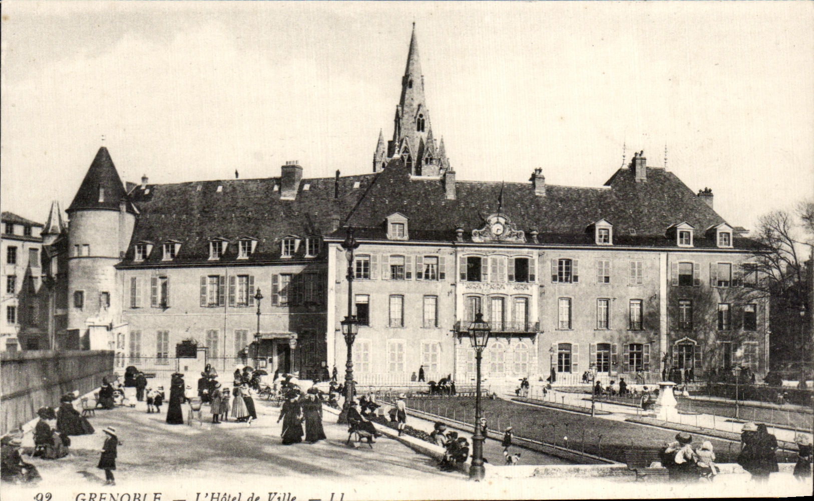 CPA Grenoble I Hotel de Ville