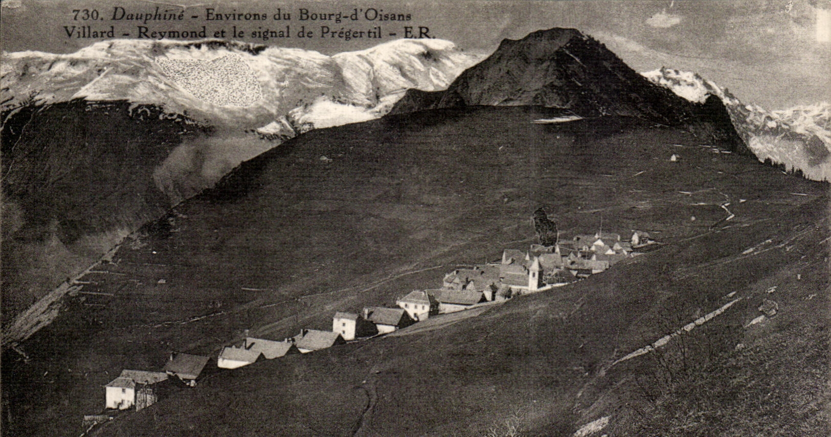 Dauphine CPA Surroundings of the Borough Oisans Villard Reymond and the signal of