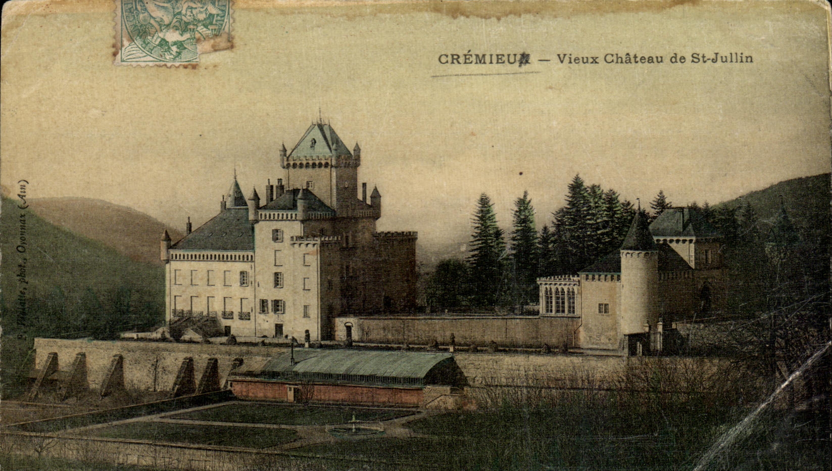 CPA Cremieu Old castle of St Jullin