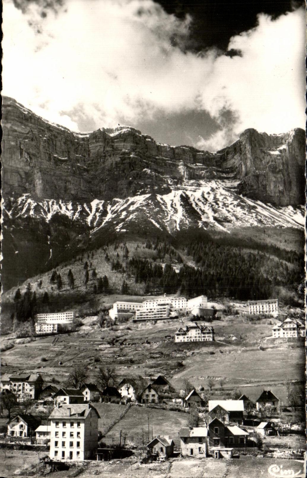 CPA St hilaire of Touvet Sanatorium of the Students and the Chain of the Tooth of Crolles