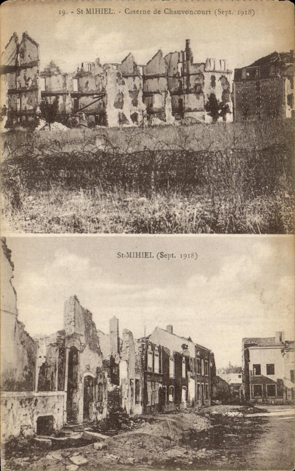 CPA St Mihiel Barracks of Chauvoncourt Militaria