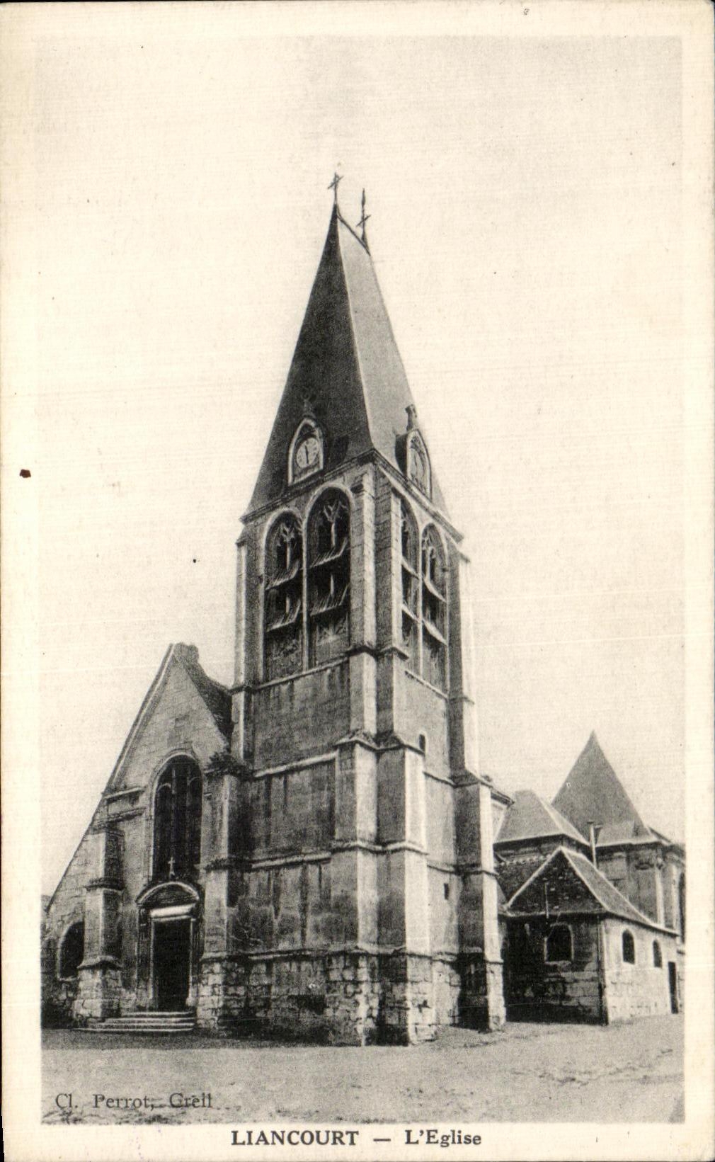 CPA Liancourt L Eglise