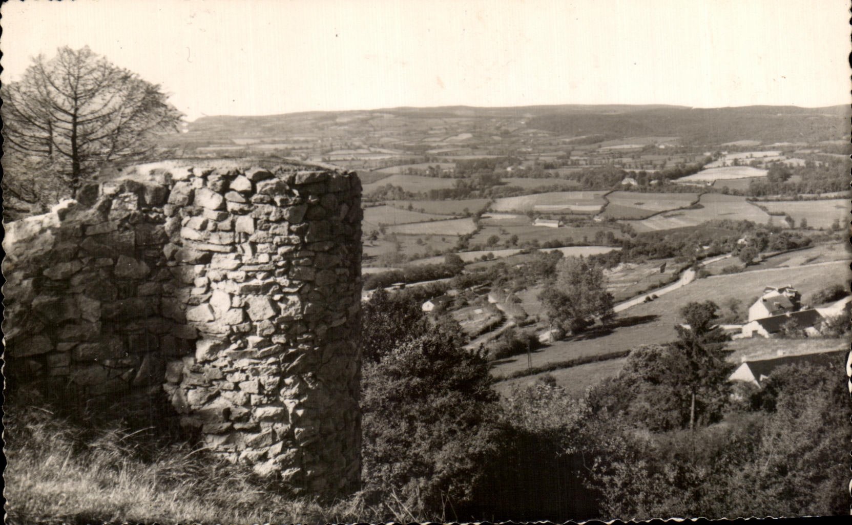 CPA Castle Chinon Nievre Seen from with the Martyrdom