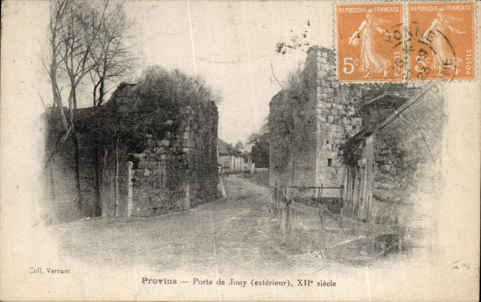 CPA Layered branches Gate of Jouy