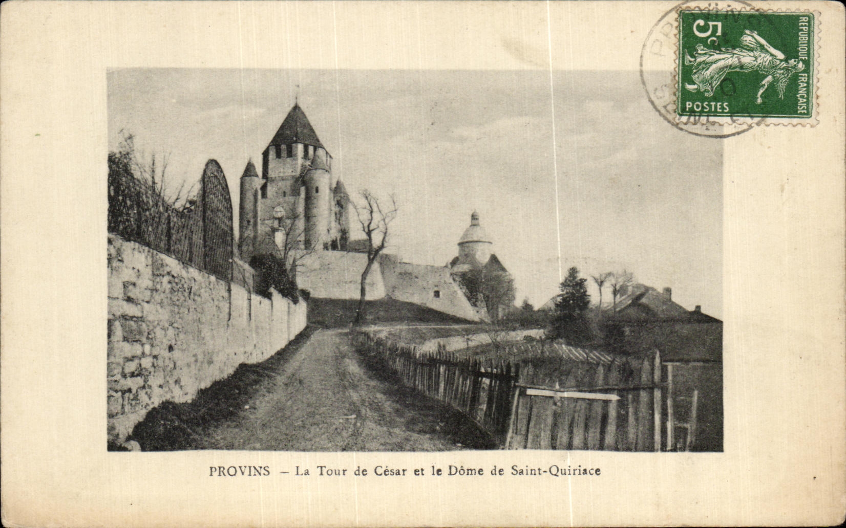 CPA Layered branches the Tower of Cesar and the Dome of Saint Quiriace