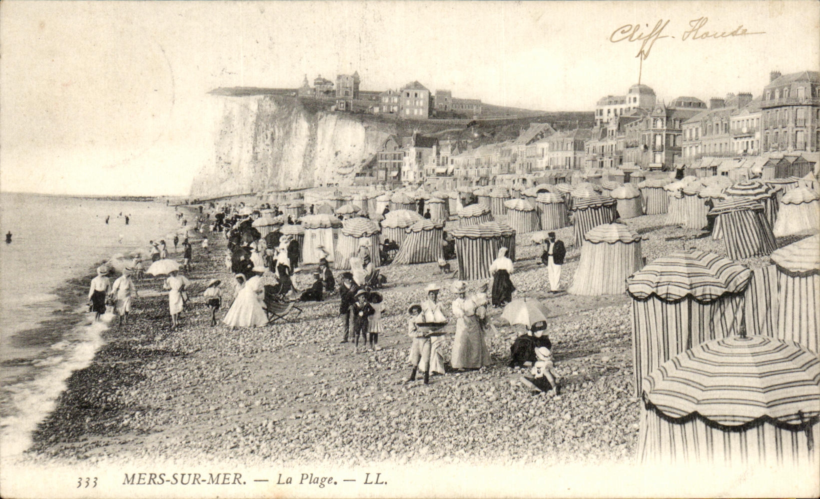 CPA Mers Sur Mer La Plage