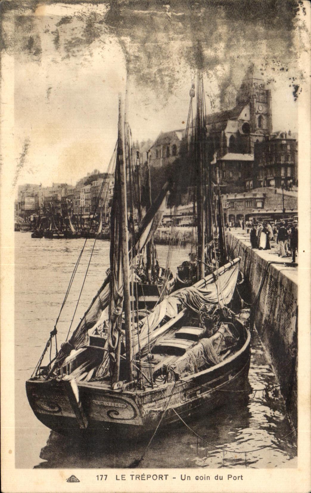 CPA Treport a corner of the Port Boat