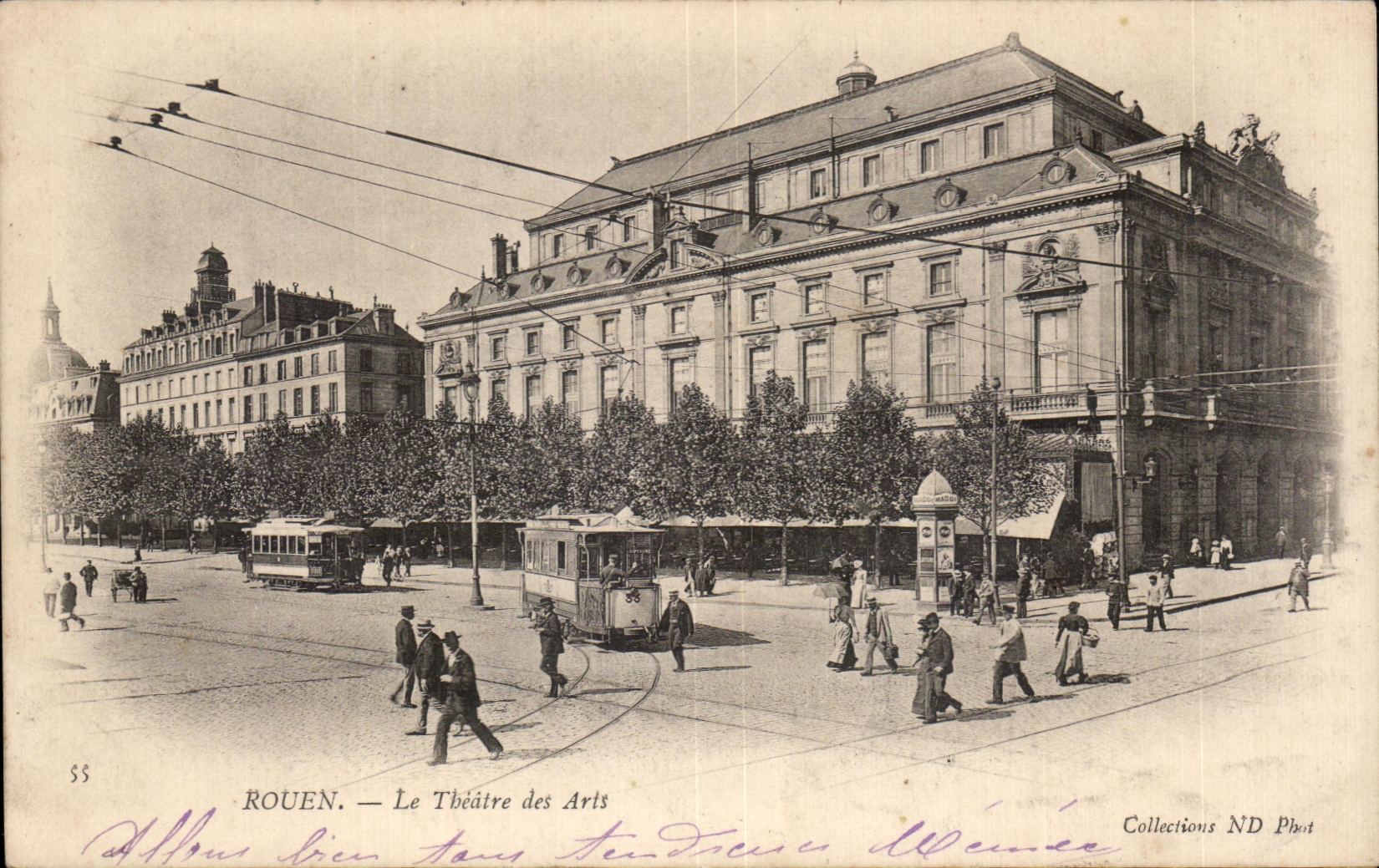 CPA Rouen Tbeatre of Arts Tram
