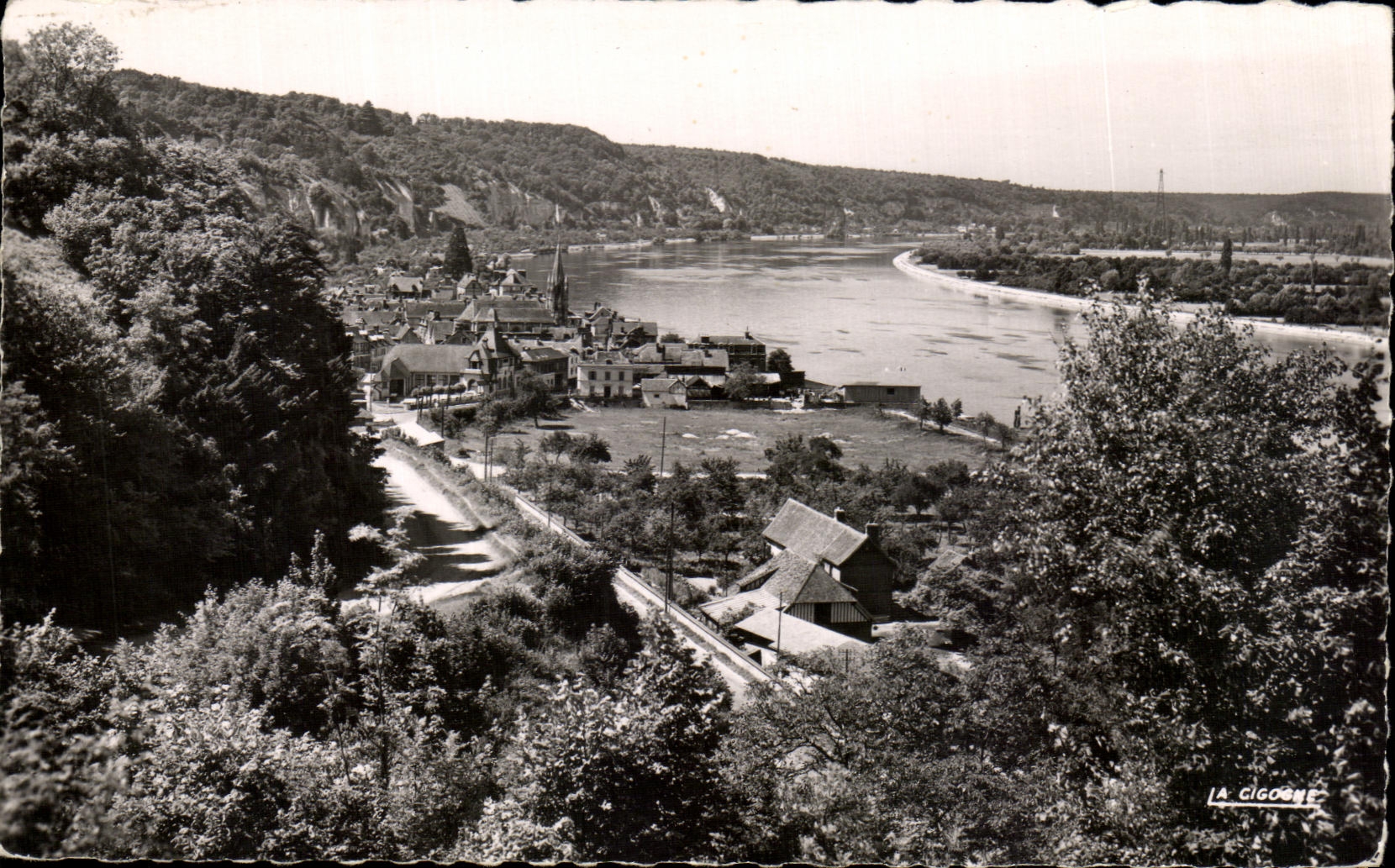 CPA the Face View and cliffs of General Caumont view and eliffs off Caumont
