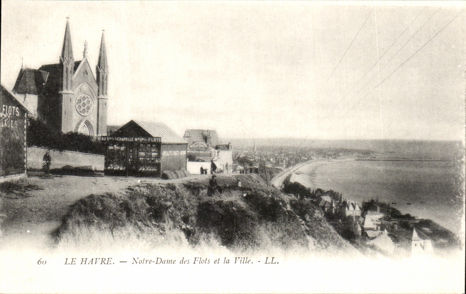 CPA Le Havre Notre Dame des Flots et la Ville