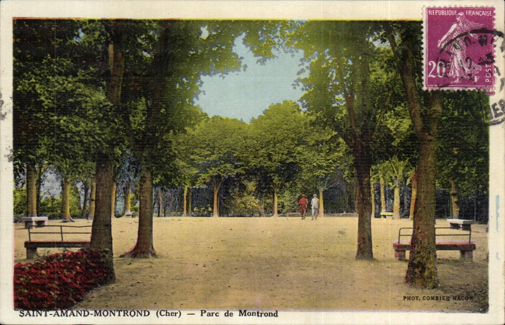 Parque de Amand Montrond del santo de CPA de Montrond