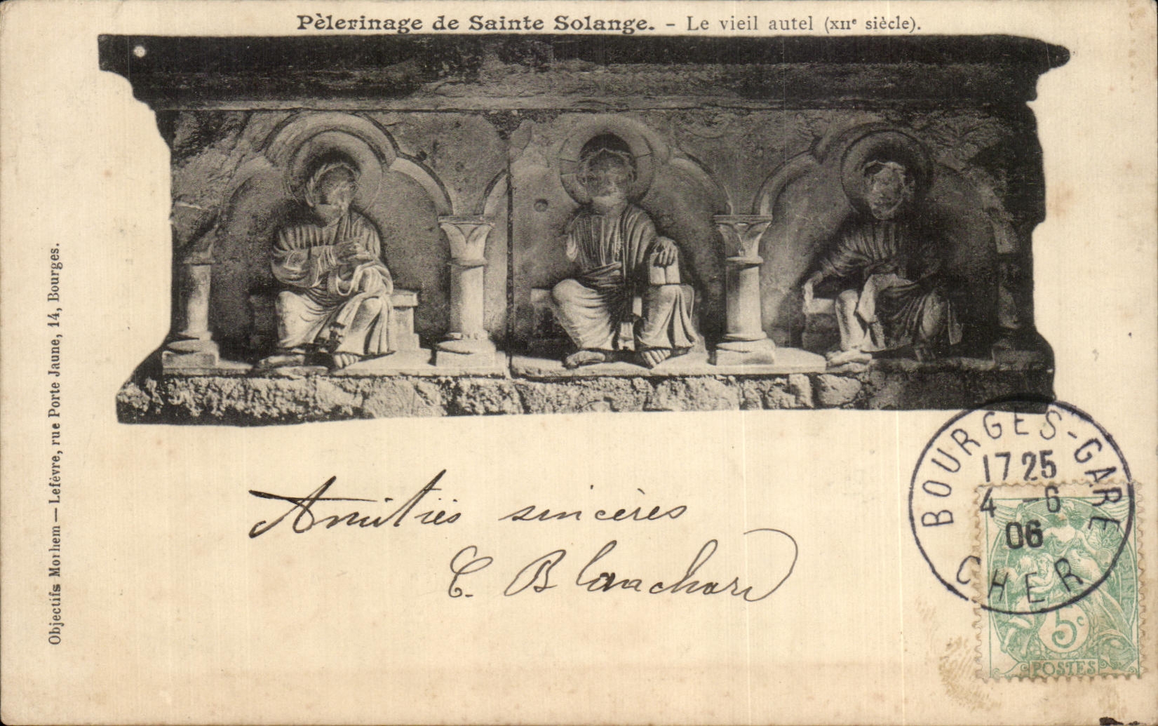 Puente del horno de CPA Peleringe de Sainte Solange Viell