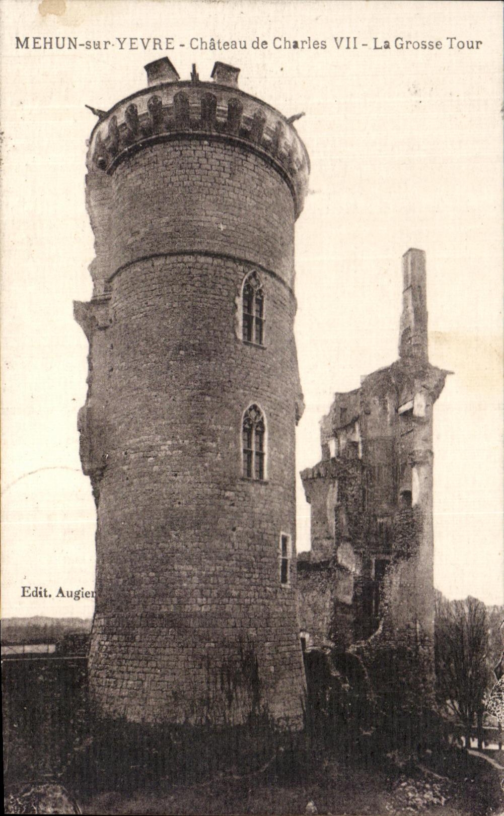 CPA Mehun on Yevre Castle of Charles VII the Gross Tower