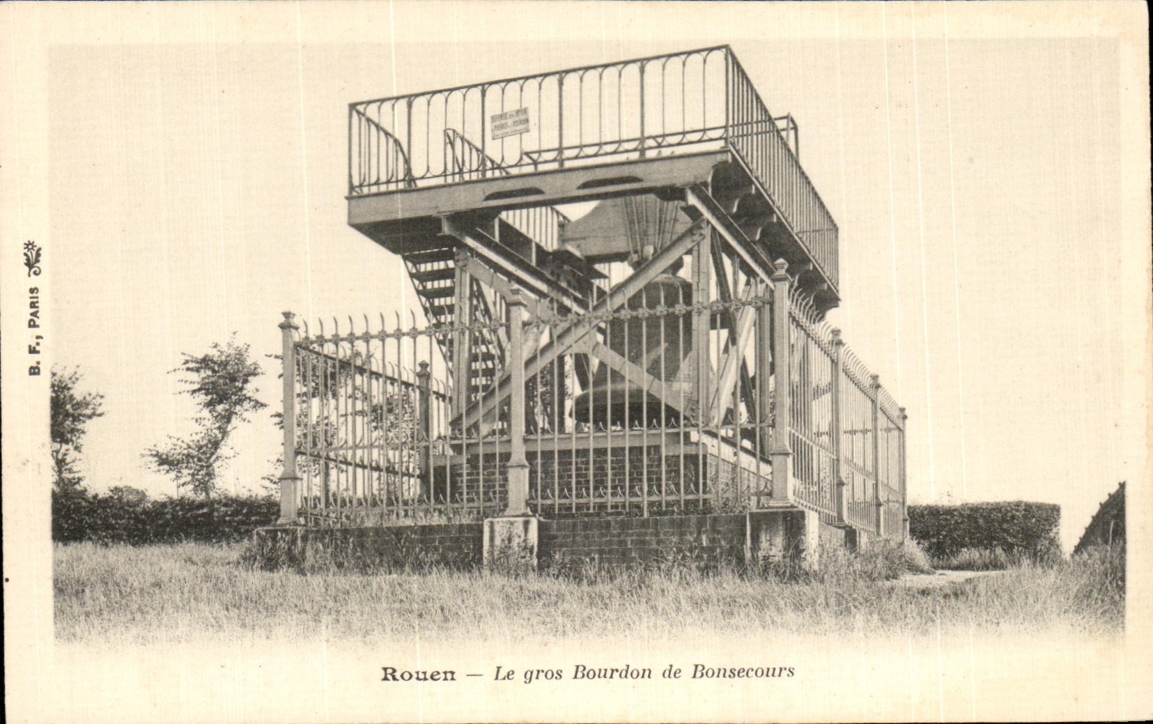 CPA Rouen the large Bumblebee of Bonsecours Bell