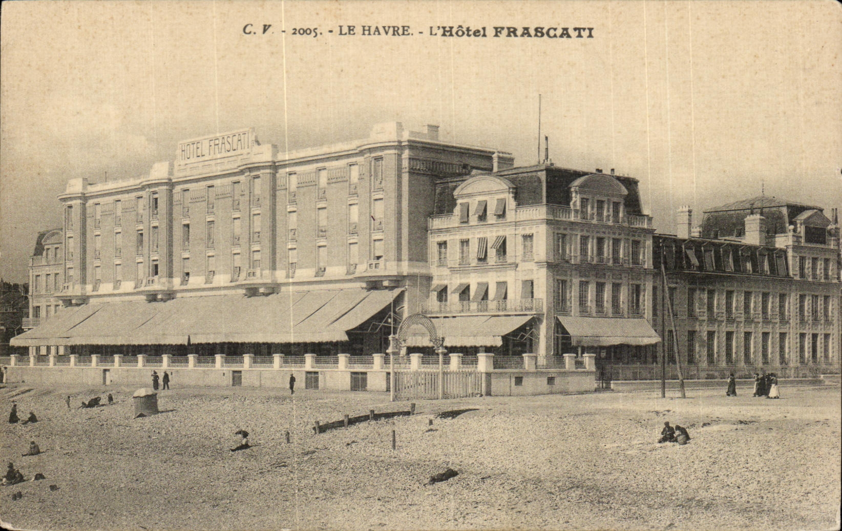 CPA Le Havre L Hotel Frascati
