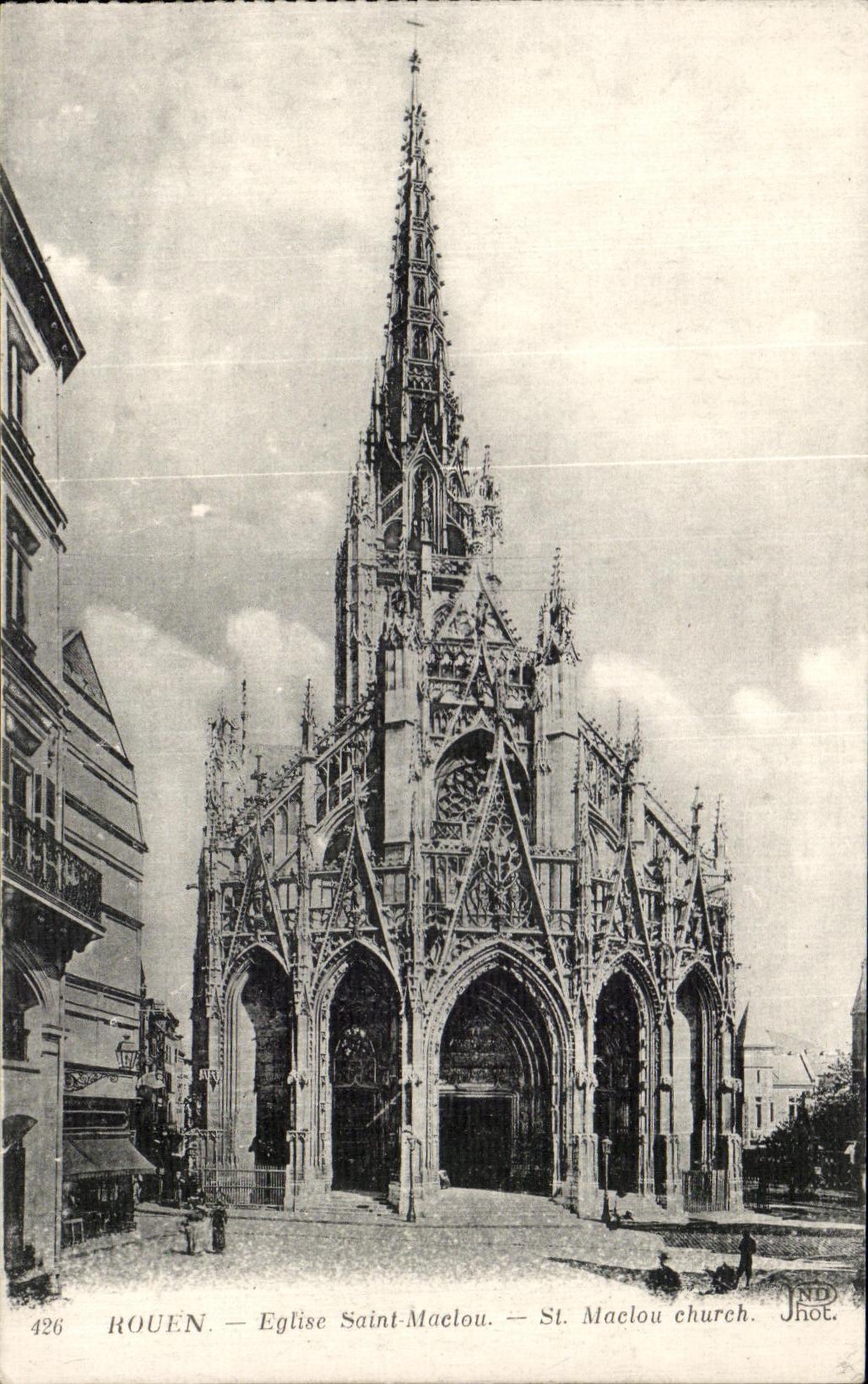 CPA Rouen Church Saint Maclou St Maclou church