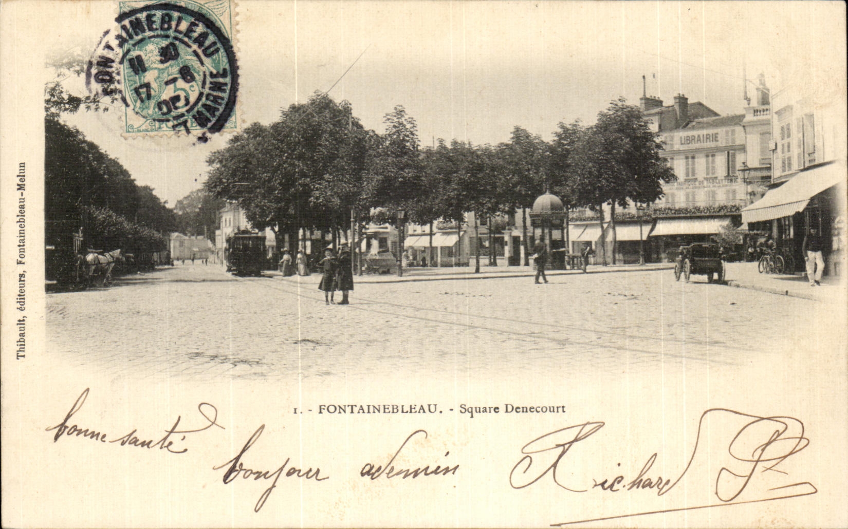 CPA Fontainebleau Square Denecourt