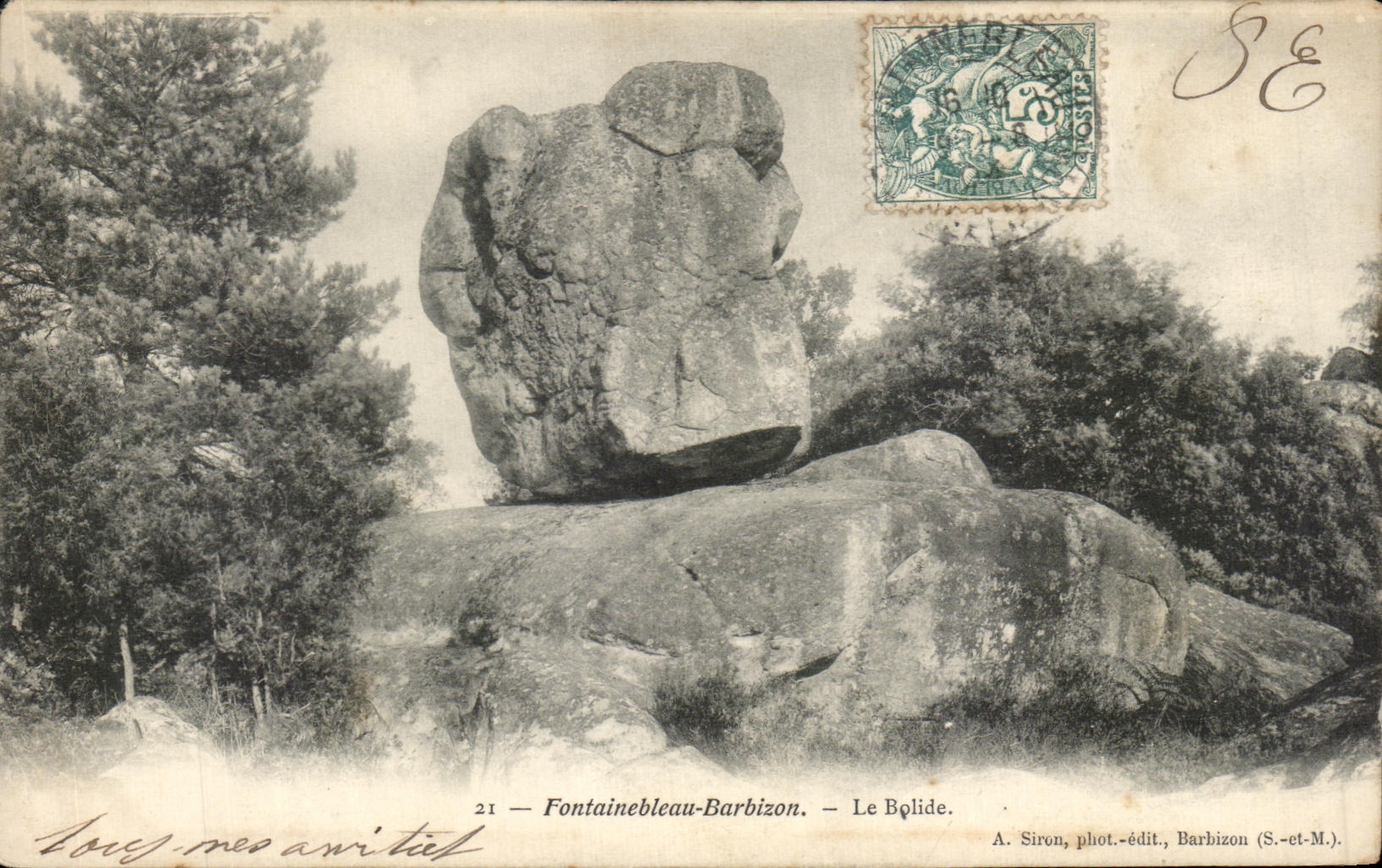 CPA Fontainebleau Barbizon Le Bolide