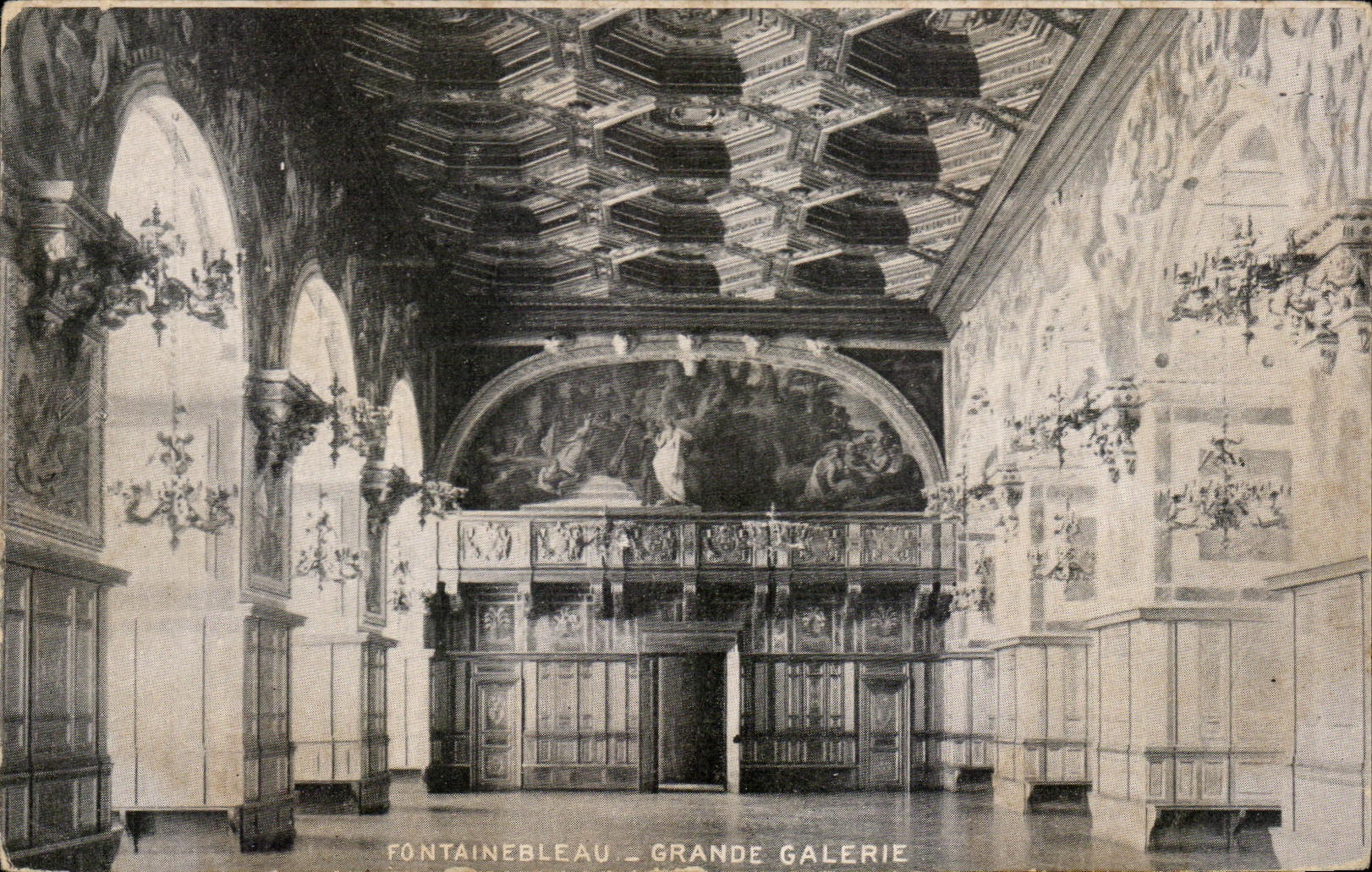 CPA Fontainebleau Grande Galerie