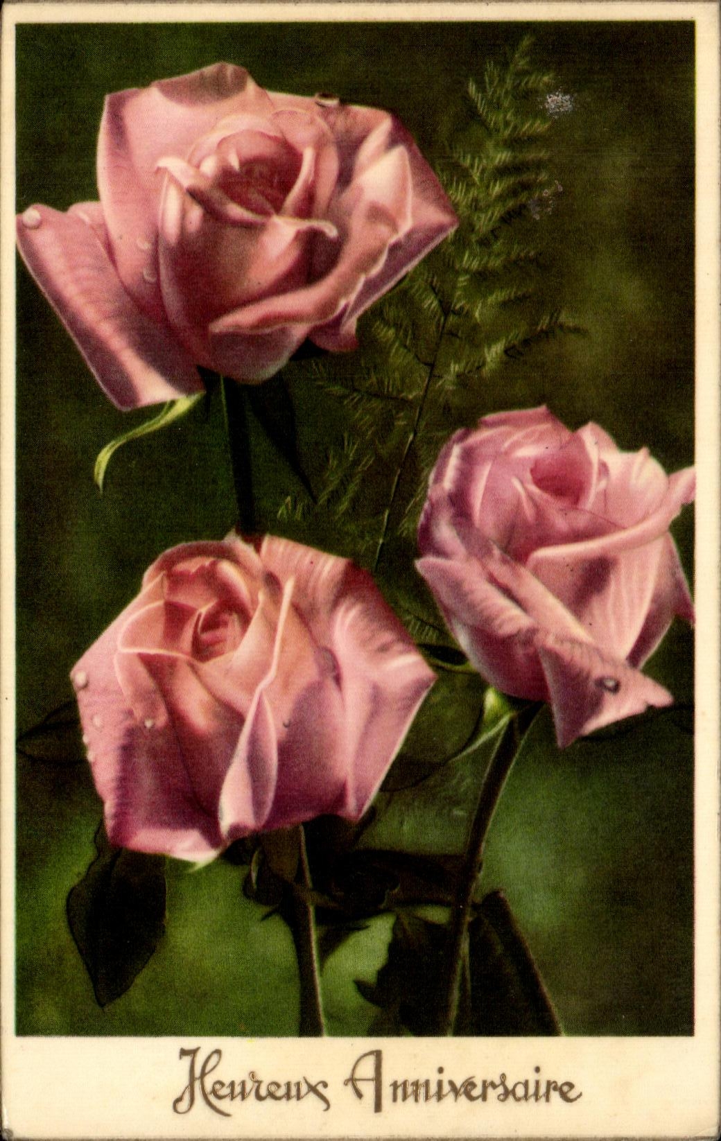 CPA Heureux Anniverersaire