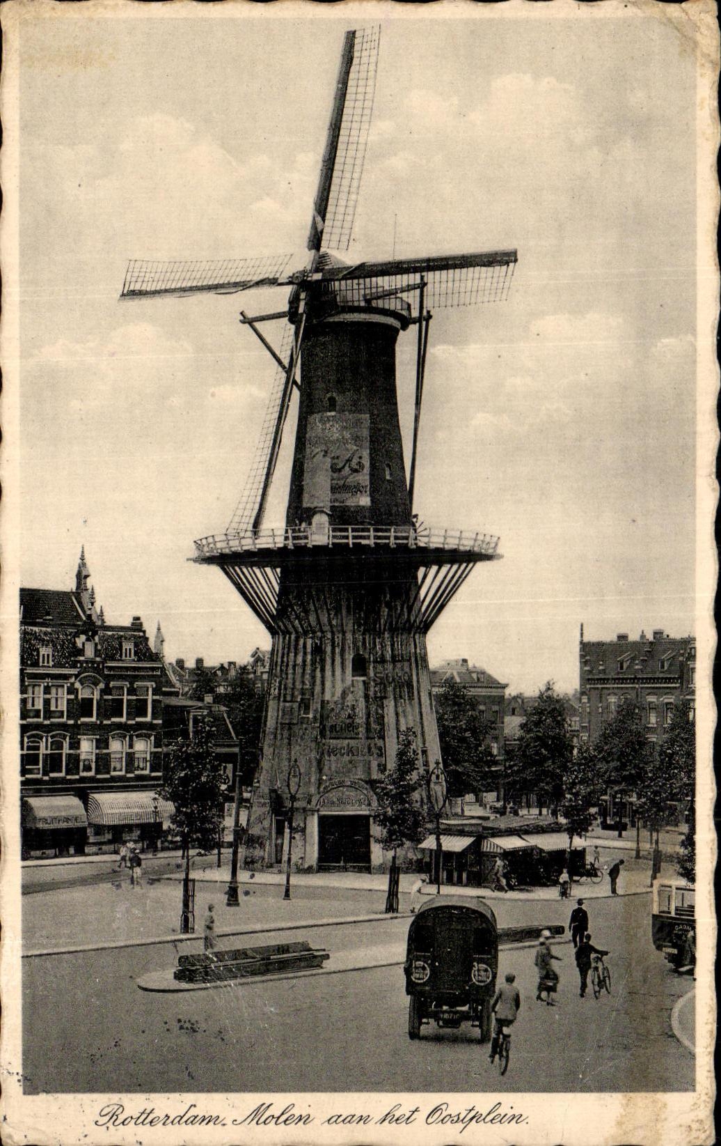 CPA Rotterdam Molen aan het Oostplein Windmill Mill