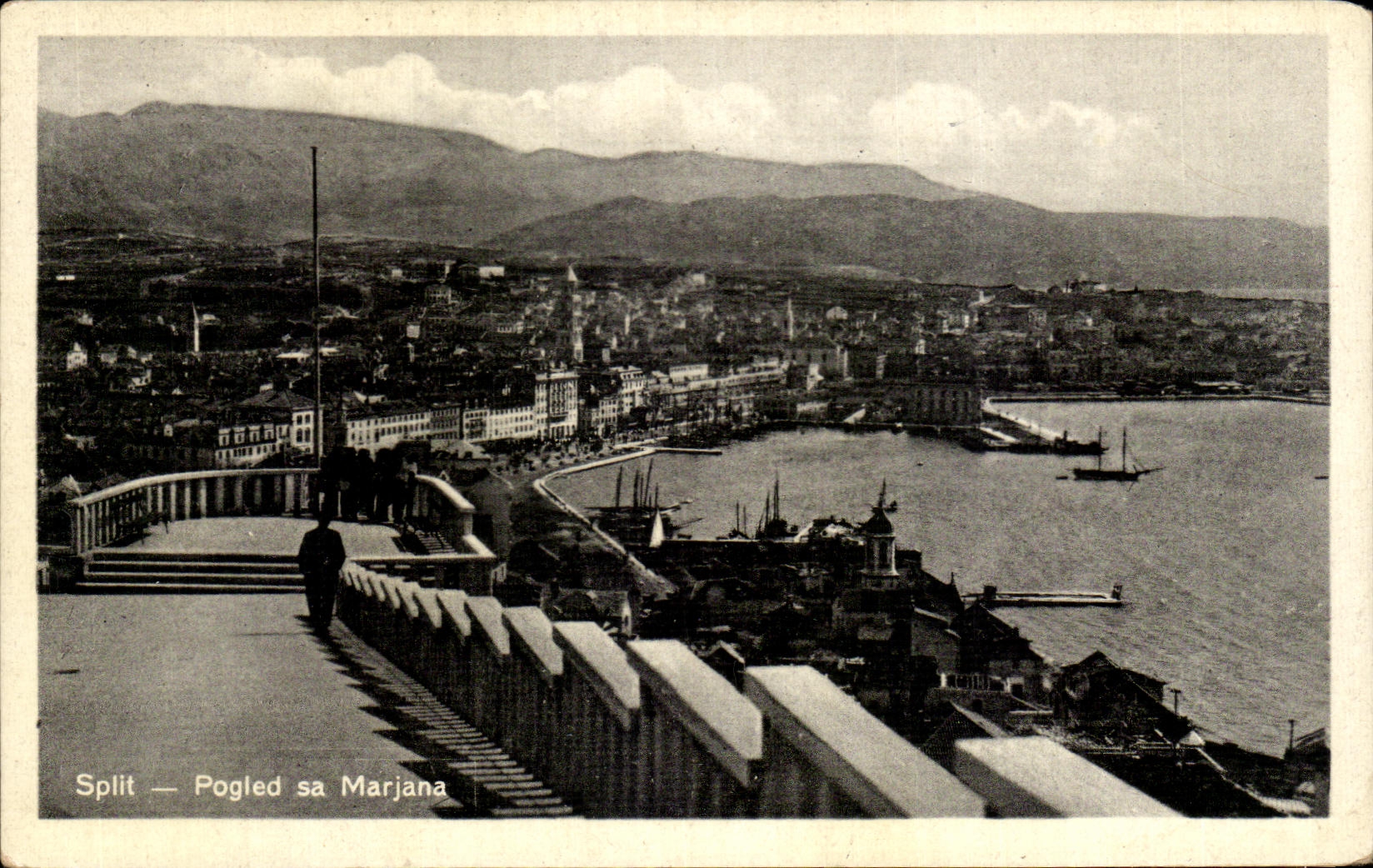 CPA Croatia Croattia Split Pogled its Marjana