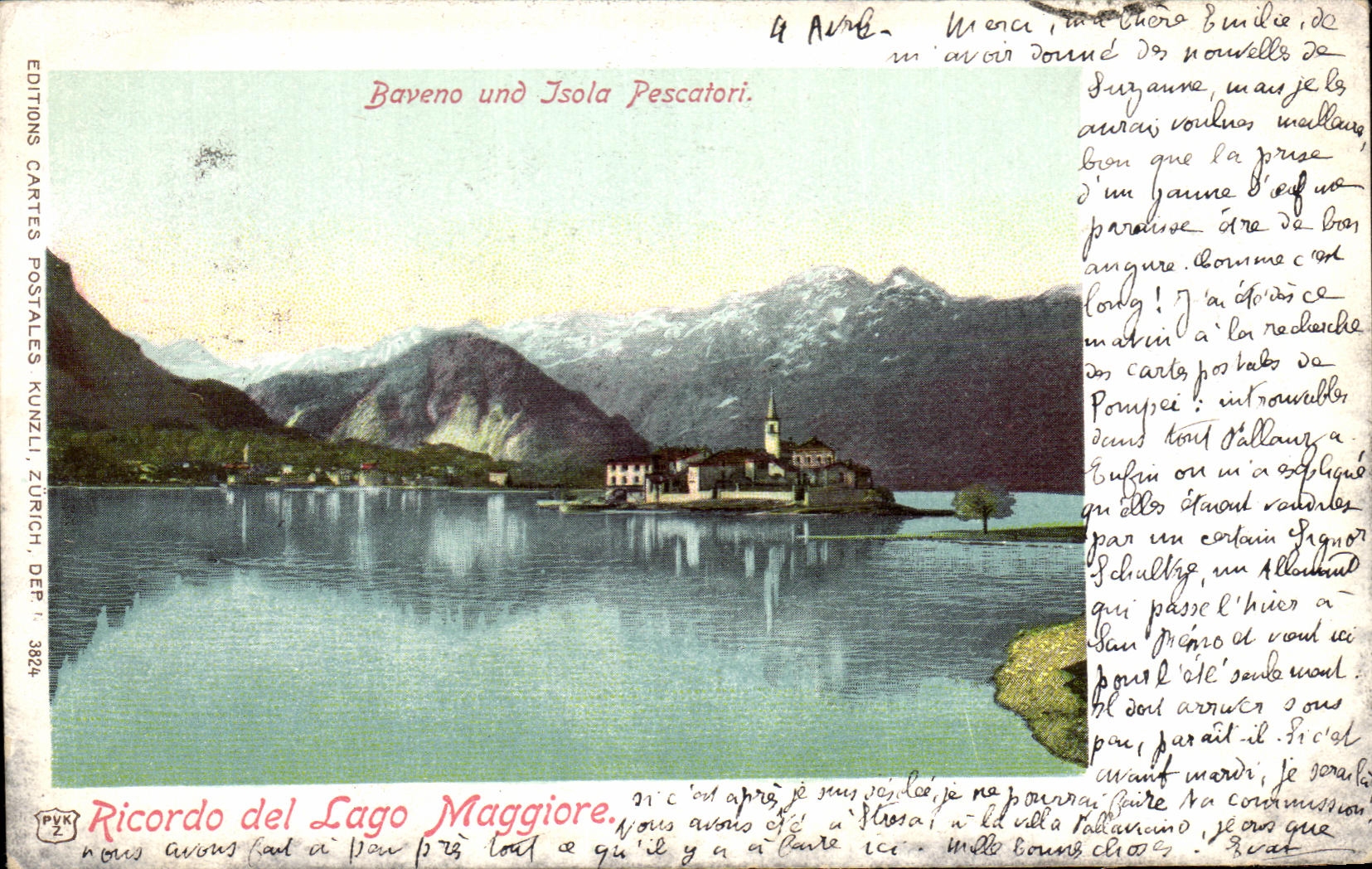 CPA Baveno Pescatori aislado und